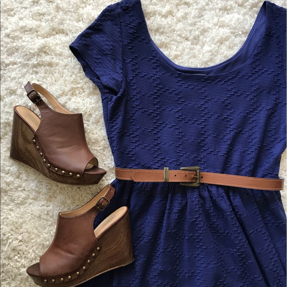 Navy Blue Dress